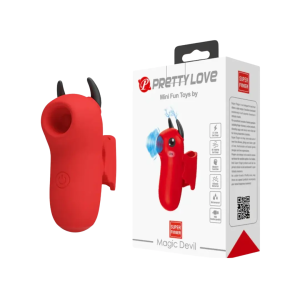 Vibrador de Dedo con Succión y Electroestimulación