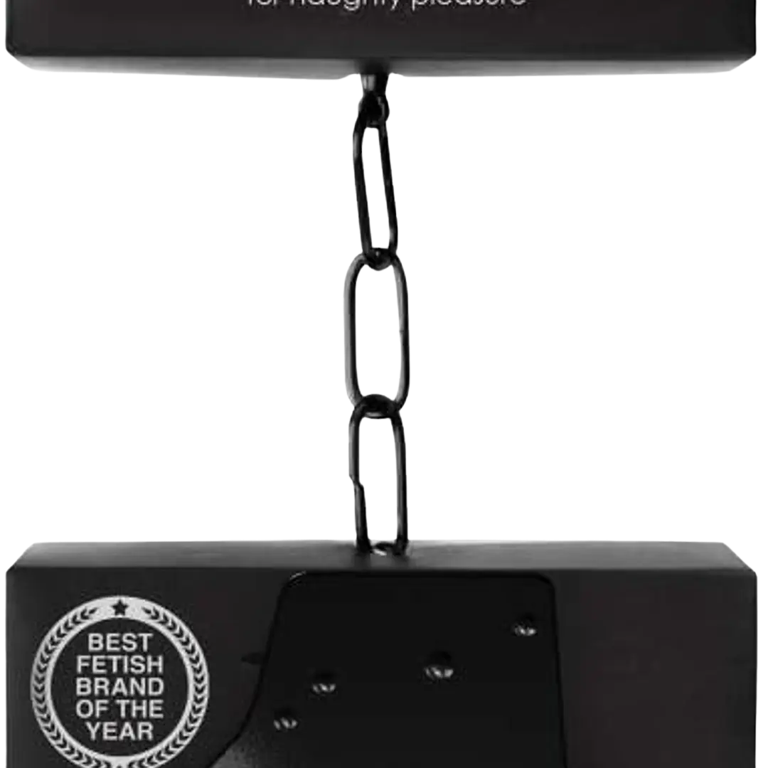 Esposas Metálicas Shots Negras - Imagen 4