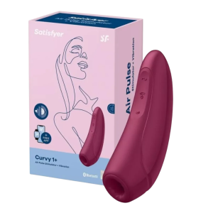 Vibrador Con Pulso De Aire Satisfyer Curvy 1+ Control App